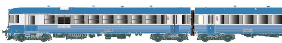 LS Models LS11527S - H0 - 2-tlg. Triebzug X 4900, SNCF, Ep. IV - AC-Sound